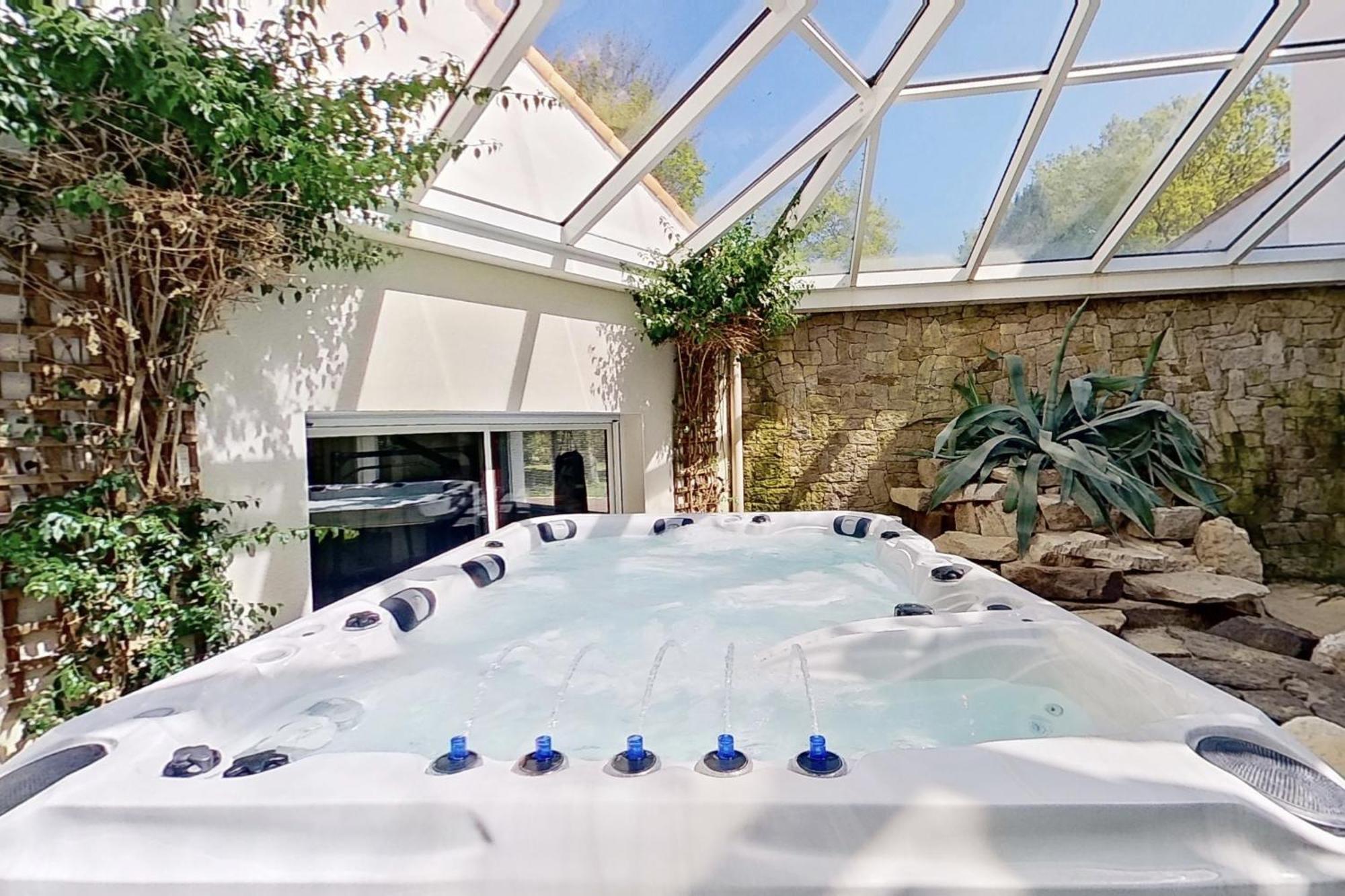 Les Jardins De La Muse, Piscine Couverte, Spa Et Fitness Basse-Goulaine Exteriör bild